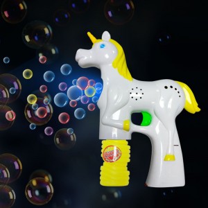 LED light up bubble gun